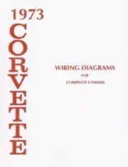 CORVETTE 1973 Wiring Diagram 73 Vette