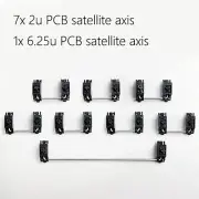 Clear PCB Satellite Axis 7u 6.25u 2u for Cherry Keyboard Plate-Mount Stabilizer