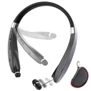 Foldable Bluetooth Headset, Lightweight Retractable Bluetooth Headphones for ...