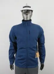Mens The North Face Apex Quester (Bionic) Full Zip DWR Windwall Jacket Blue $164
