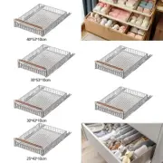 Pullout Drawer Basket Under Shelf Basket Under Cabinet Organizer Under Table