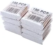Cotton Swabs 800 Pcs Cotton Double-Tipped Cotton Swabs for Ears Natural Ear Swabs Cotton Cotton Swab Ear Swabs Cotton Cotton Swabs for Sensitive Skin Makeup, Daily Cleaning, Pet Care
