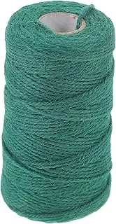 DOITOOL 1 Roll Natural Jute Twine Garden Twine String for Wrapping Decorating and Crafting Lightweight Safe Wear Resistant for Plants and Holiday Decor