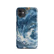 Blue Waves Snap case for iPhone