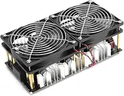 Induction Heating Board,DC 12V 50A 2500W High Power High-Frequency Induction Heater Heating Board Module with Spiral Coil and Water Pump,High Power and Efficiency.