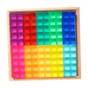 Cube Blocks Set Learning Toys Problem Solving Sensory Training Toys Stacking Toy