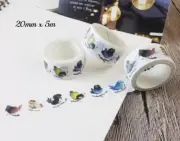 Japan Washi Tape Birds 20mmx5m MT533