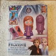 Cra-Z-Art Softee Dough Disney Frozen II Anna Mold N' Play 3D Figure Maker New