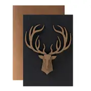 Hallmark Signature Birthday Card - Stronger Wiser Deer