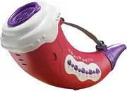 koolsoo Animal Caller Toy Kids Breathing Trainer Ages 3+ Toddlers, 30 Sounds Outdoor Discovery Play Portable 5 Level Lights Horns Toy, Red