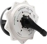 SHARRYPAPPU 270067 Top Valve Assembly Replacement Kit Replacement for Hiflow, Compatible with Top and Side Mount Pool/Spa Multiport Valve, 2" Aftermarket Part