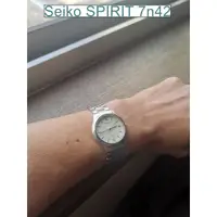 在飛比找蝦皮購物優惠-Seiko SPIRIT 7N42機芯鋼帶時尚錶款 #158