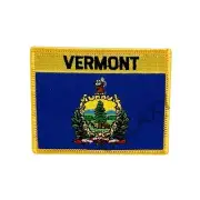 Vermont State Patch / Vermont Flag / Iron On