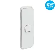 Clipsal Iconic 1 Gang Architrave Switch Skin Cool Grey