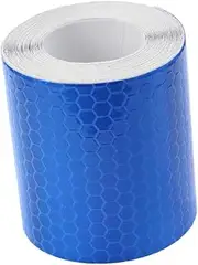 NAMOARLY Car Safety Reflective Warning Tape Weatherproof Glow Dark Safety Sticker Dark Blue High Reflectivity for Vehicles Emergency Situations and Enhanced Visibility Lasts Up to Years