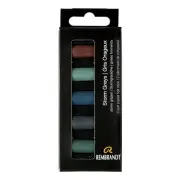 Rembrandt Soft Pastel Micro Set 5-Piece Half Sticks Storm Greys