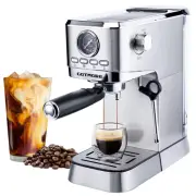 Coffee Espresso Machine, Compact Espresso Coffee Maker with Milk Frother Stea...