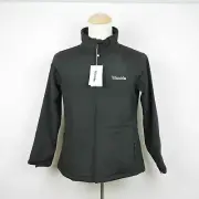 WANTDO Men's M - Black Full Zip Soft Shell Lightweight Jacket Fleece Lined