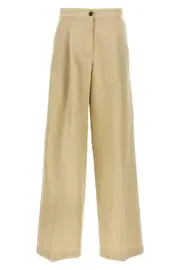 YVES SALOMON Linen Trousers