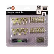 Unigift Picture Frame DIY Hooks & Level Set