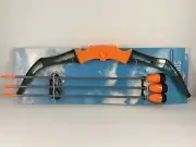 Bring On The Sun - Bow & Arrow 5Piece Set: 3 Foam Arrows, 1 Bowstring, Ages 6+