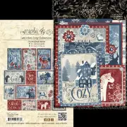 Graphic45 LET'S GET COZY (32) Ephemera Cards 3x4 4x6 scrapbooking WINTER