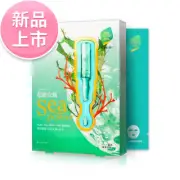 [MY SCHEMING] Sea Water AMPOULE Marine Algae SOOTHING FIRMING Facial Mask 4pc/bx