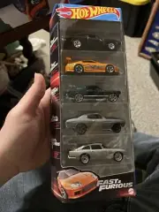 2022 HOT WHEELS FAST & FURIOUS 5PACK Charger Supra Mustang Chevelle Aston Martin