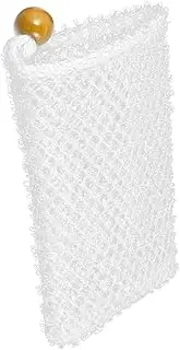 ASAKKURA 3 Pcs Exfoliating Bathing Soap Bag Mesh Soap Saver Pouch Durable for Daily Use Random Color