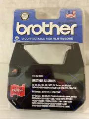 Brother 2 Correctable 1030 Film Ribbons Black 5/16” X 525” Sealed!!!