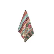 Patchwork Bed Quilt Azure Throw Size Coverlet 160x130cm
