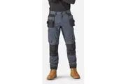 Dickies Mens Holster Universal Flexible Work Trousers (Grey/Black) - UTFS9201