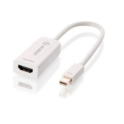 P - Alogic Premium 15cm Mini DisplayPort to HDMI Adapter M to F White