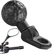 Ball Head Adapter Phone Mount | Angled Head Adapter Ball Base - Angled Shock Absorbing Sturdy Alloy Ball Base, Cycling Accessories, Motorcycle Phone Holder for Phone, Bike, Outdoor