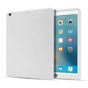 GMO 2免運Apple蘋果iPad Pro 9.7吋2016純色矽膠保護殼保護套超薄防震防摔套防摔殼玫紅
