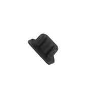 20pcs Black,Silicone Micro USB Anti-Dust Stopper Cap Cover for Micro USB Port