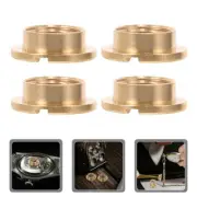 8 Pcs Quartz Clock Nut Silent Mechanism Stickers Hand Hands Bulk
