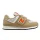 New Balance 574 童鞋 卡其 橘 魔鬼氈 中童鞋 小朋友 NB [YUBO] PV574HBO W寬楦