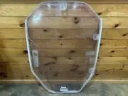 1/2" John Deere P Series Skid Steer Door Poly Lexan Mulcher Mower Windshield