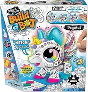 Build a Bot Colour & Create Pegasus Robotics Kit – STEM Toy for Kids Ages 6+ – Sound-Activated Robot with 3 Sounds – Mix & Match Parts – Creative DIY Robot Kit for Boys & Girls