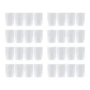 32pc Lemon & Lime Crystal Deco Plastic Reusable Indoor/Outdoor Tumbler 400ml