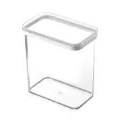 Kitchen Cabinet Hanging Plastic Airtight Storage Box Wall-Mounted Sliding Sealed Grain Jar Transparent Food Container Can Canister Organizer 2