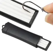 Fish Hook Sharpener | Ceramic Sharpener Hook File for Fishing | Ceramic Portable Sharpening Stone Polish Grinding Tool for Men, Women & Crankbaits