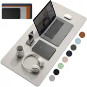 Large Size Desk Protector Mat Pu Leather Waterproof Office Accessories Desk Mats