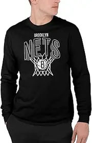 Junk Food Men's X NBA-Nothing But Net-Officially Licensed Adult Long Sleeve T-Shirt Women