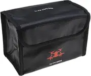 VGOL Drone Battery Safe Bag LiPo Battery Explosion-Proof Storage Protective Fireproof Case Compatible with FPV Combo for 3 Batteries Large Size