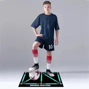 Football Footstep Training Mat,Soccer Training Mat,Anti-Skid Shock Absorption Training Mat As Shown