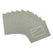 10x Grey A4 Frame Picture Mounts for A5 (6" x 8") Image Deep Shadow Display