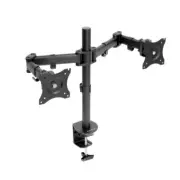 Mount-It! Dual Monitor Mount Desk Stand Arm Fits Two 13-27" Monitors MI-1752