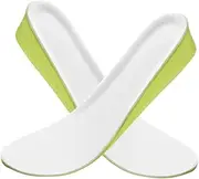 Healeved Breathable Height Increase Insoles Soft Inserts for Men's Sports Casual Shoes
